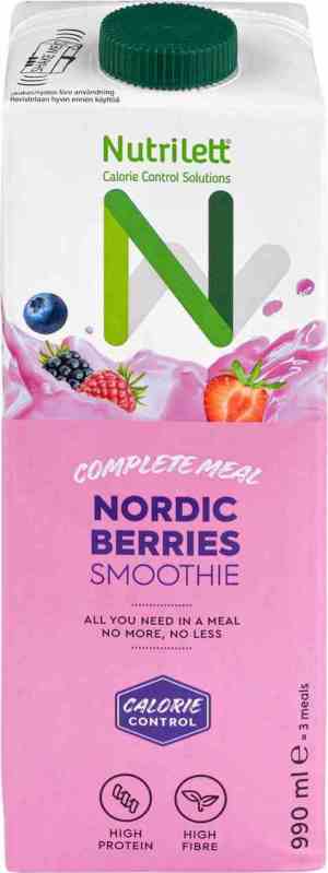 Prøv også Nutrilett smoothie nordic berries 990ml.
