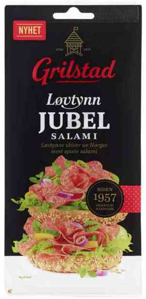 Prøv også Grilstad jubelsalami løvtynn.