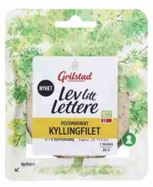Prøv også Grilstad lev litt pestomarinert kyllingfilet.