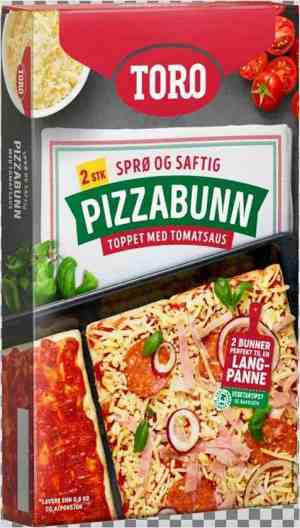 Prøv også Toro pizzabunn med tomatsaus.