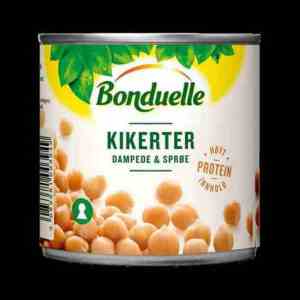 Prøv også Bonduelle kikerter.