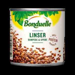 Prøv også Bonduelle linser.