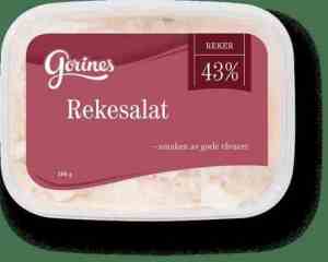 Prøv også Gorines rekesalat hjemmelaget 200gr.