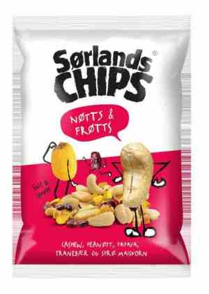 Prøv også Sørlandschips Nøtts & Frøtts.