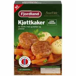 Prøv også Fjordland Kjøttkaker med Gulrøtter  og poteter.