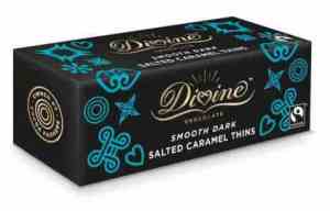 Prøv også Divine After Dinner Salted Caramel Thins 200g.