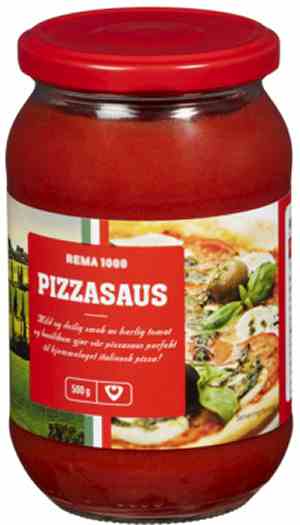 Prøv også Rema 1000 Pizzasaus 500gr.