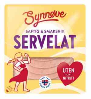 Prøv også Synnøve Skivet servelat 100g.