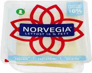 Prøv også Tine norvegia lettere i skiver 250gr.