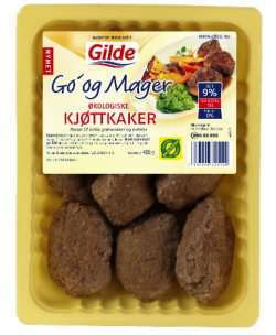 Prøv også Gilde Go og mager kjøttkake økologisk.