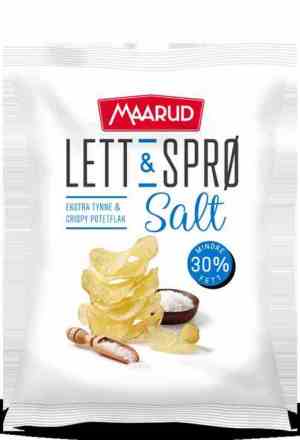 Prøv også Maarud lett og sprø salt.