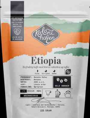 Prøv også Kolonihagen Hele kaffebønner fra Etiopia.