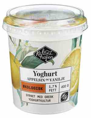 Prøv også Kolonihagen Yoghurt med appelsin.
