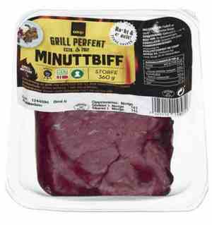 Prøv også Coop grill perfekt minuttbiff 360g.