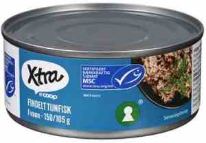 Prøv også Coop Xtra Findelt Tunfisk.