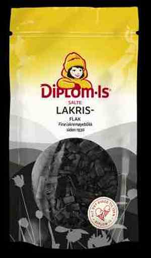 Prøv også Diplom-is Salte Lakrisflak.