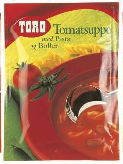 Prøv også Toro tomatsuppe med pasta og boller.