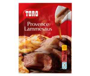 Prøv også Toro provence lammesaus.