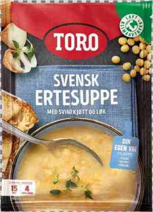 Prøv også Toro svensk ertesuppe.