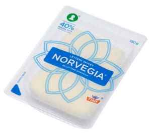 Prøv også Norvegia, gulost, lettere.