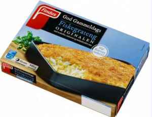 Prøv også Findus God gammeldags Fiskegrateng.