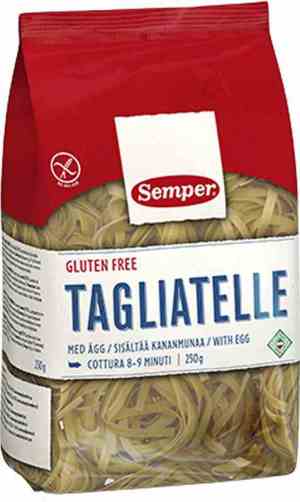Prøv også Semper tagliatelle med egg.