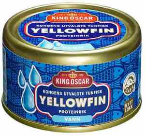 Prøv også King Oscar tuna i vann.