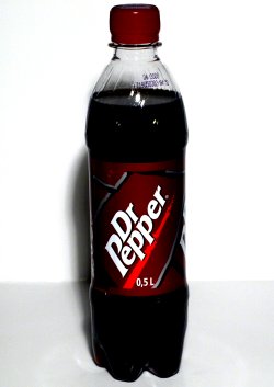 Prøv også Dr. Pepper.