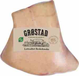 Prøv også Grøstadgris Lettsaltet fleskeknoke.
