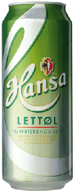 Prøv også Hansa lettøl.