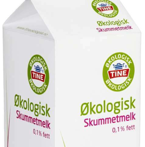 Bilde av Tine Økologisk skummetmelk.