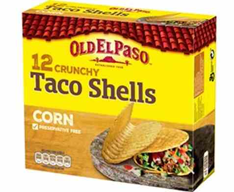 Bilde av Old El Paso Taco Shells.
