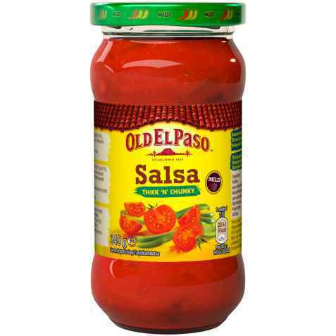 Bilde av Old El Paso Thick ‘n’ Chunky Salsa Mild.