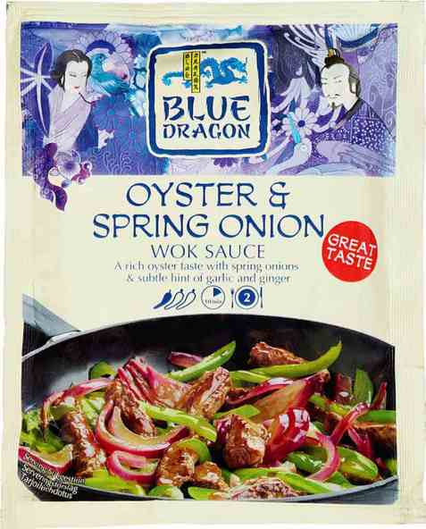 Bilde av Blue Dragon Woksaus Oyster & Spring Onion. Bilde av Blue Dragon Woksaus Oyster & Spring Onion.