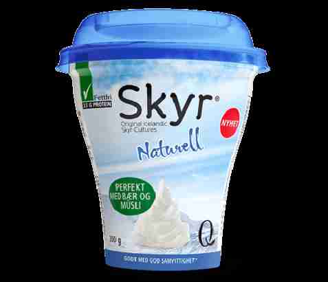 Bilde av Q skyr naturell. Bilde av Q skyr naturell.