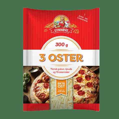 Bilde av Synnøve Revet 3 oster.