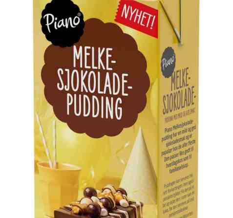 Bilde av Tine Piano Melkesjokoladepudding.