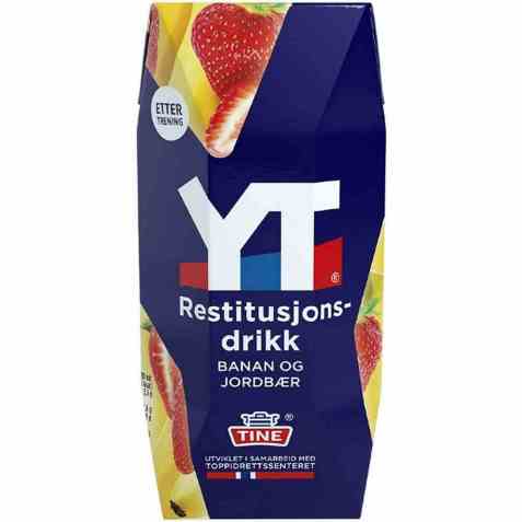 Bilde av Tine YT Restitusjonsdrikk Banan/Jordbær.