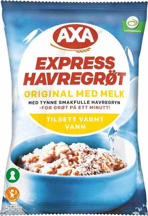 Bilde av Axa Havregrøt med melk.