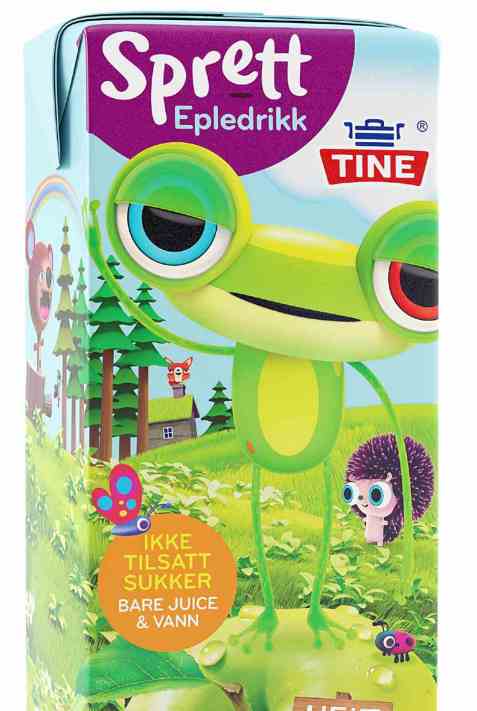 Bilde av Tine sprett epledrikk. Bilde av Tine sprett epledrikk.