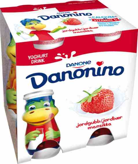 Bilde av Danonino Drikkeyoghurt Jordbær.
