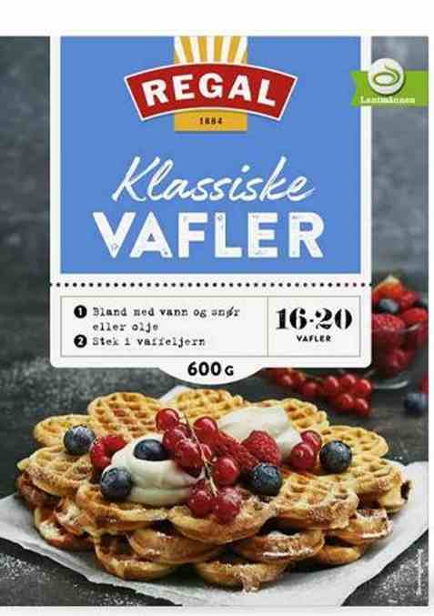 Bilde av Regal vafler.