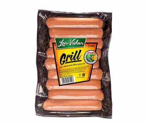 Bilde av Leiv Vidar Grillpølse.