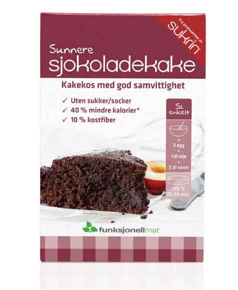 Bilde av Funksjonell mat sunnere Sjokoladekakemix.