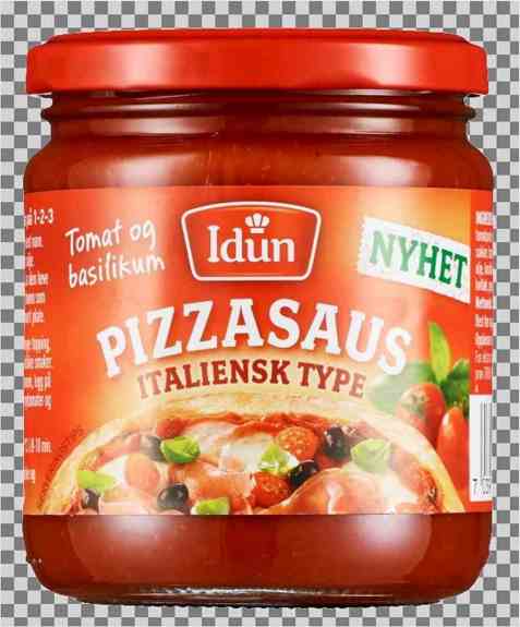 Bilde av Idun pizzasaus italiensk type.