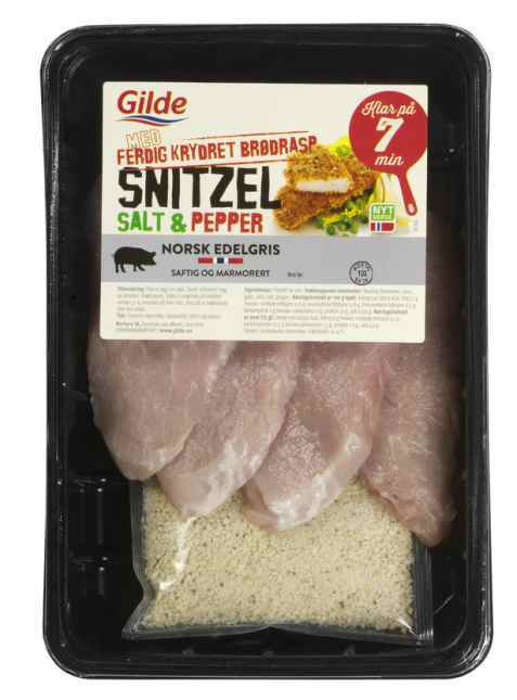 Bilde av Gilde Edelgris Svinesnitzel.