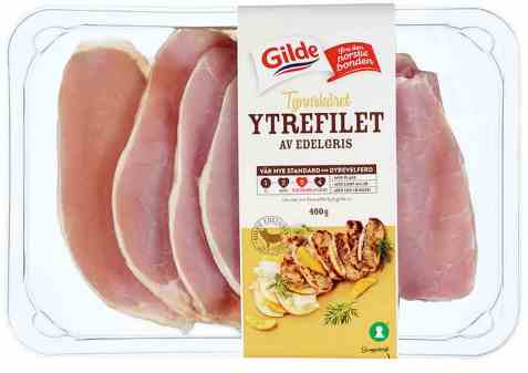 Bilde av Gilde edelgris ytrefilet tynnskåret.