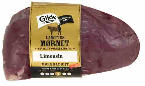 Bilde av Gilde Langtidsmørnet Mørbradbiff.