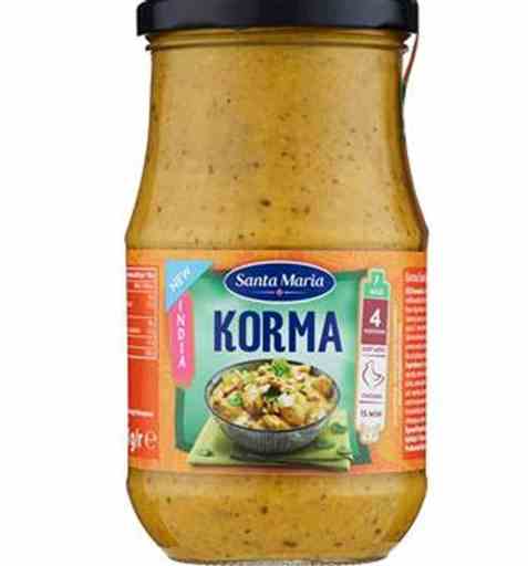 Bilde av Santa Maria Korma Cooking Sauce.