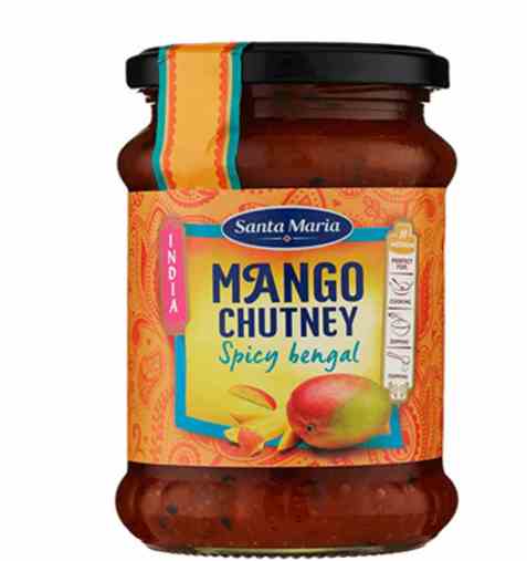Bilde av Santa Maria Mango Chutney Spicy Bengal.